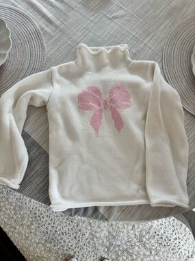 Mud Pie Cream Knit Sweater Top